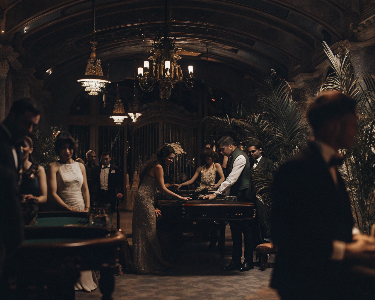 casinofeest met great gatsby thema foto 1